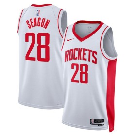 Dres Houston Rockets Alperen Sengun 28 Nike 2022-23 Association Edition Bijela Swingman